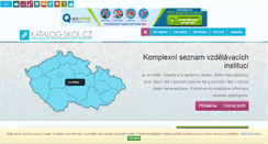 Desktop Screenshot of katalog-skol.cz